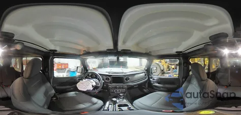 2023 Jeep Wrangler Sahara z USA, uszkodzony, nr VIN 1C4HJXEG0PW618005